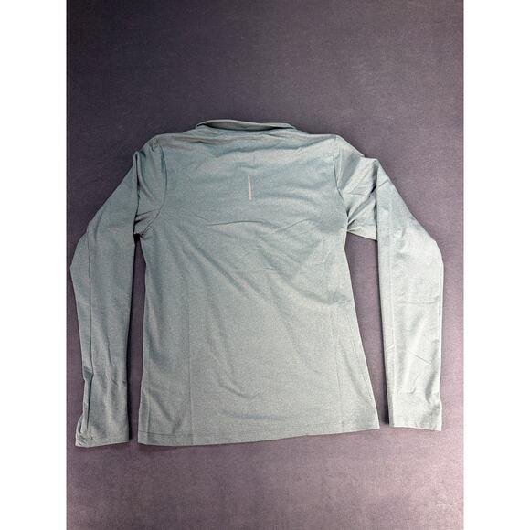 North Face M Riseway 1/4 Zip Goblin Heather Teal Men’s S, NWT Hiking Activewear - Picture 10 of 11